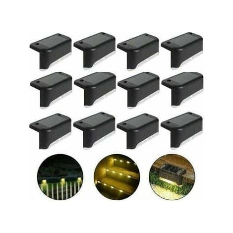 Lampes solaires étanches pour clôtures, lampes solaires pour ponts, lampes d'escalier, lampes solaires LED pour parcs IP65 pour clôtures (1/5)