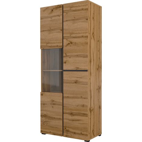 Vaisselier 2 portes Lilia Bois (1/5)