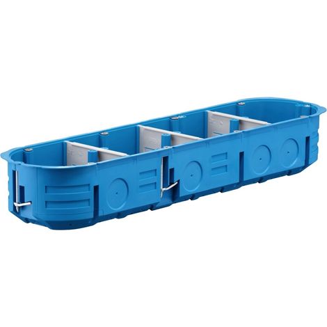 Caja para paredes huecas 4x60mm, placa P4x60K MULTIBOX (1/5)