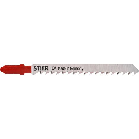 STIER Stichsägeblatt ST 100/4/1,45 gerader sauberer schneller Schnitt in Holz und Platten 20 Stk (1/4)