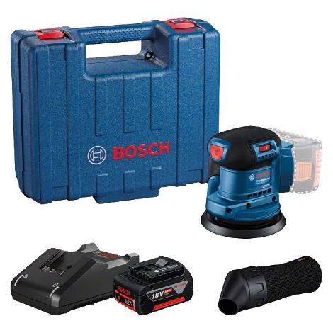 Ponceuse excentrique Bosch Aku GEX 185-LI 06013A5000 (1/3)