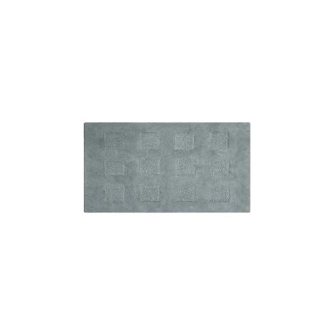 CAPRI Tappeto Bagno Quarzo Bianco Grigio 110x60 cm