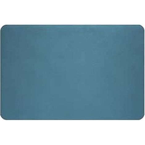 Ablaufmatte – Rutschfeste Matte – Schnelltrocknend – 30 x 40 cm – Blau (1/5)