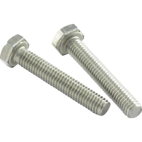 Vis métaux Tête hexagonale TH 3/8X 3/4 Filetage total UNC ou equivalent BSW pas anglais WHITWORTH Inox A2-1 pièce