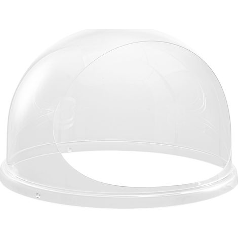 Mophorn Cubierta Transparente para Máquina de Algodón de Azúcar 535 x 340 mm, Cúpula Acrílica con Protección contra Salpicaduras, Diseño con Ranura Inferior, Ideal para Fiestas y Eventos Especiales (1/5)