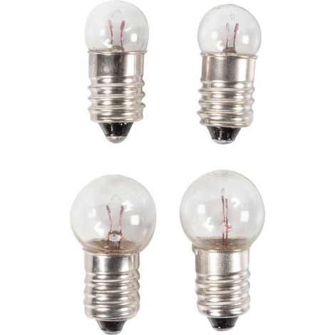 ON BIKE Lampadine Per Ciclo Set 4 Pezzi Ricambio Bici Anteriori 6V Auto (1/3)