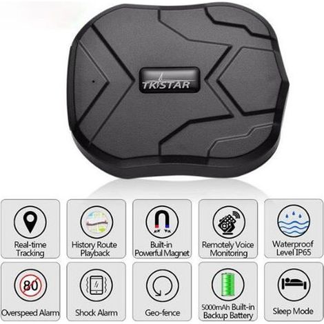 Type de GPS: Pisteur gps -Nom du modèle: TK905 -Taille de l\'article: 90 72 22mm -Taille de l\'écran: Sous 2 polegadas (1/4)