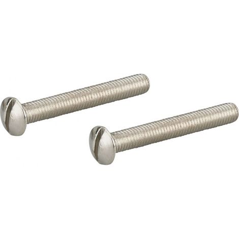 - Jeu de 2 vis, M5x40, zingué - (1/2)