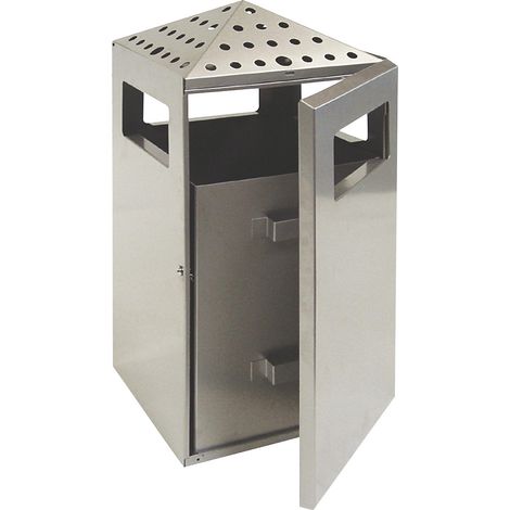 FRANKEL kaiserkraft, Combiné cendrier-poubelle, capacité 75 l,