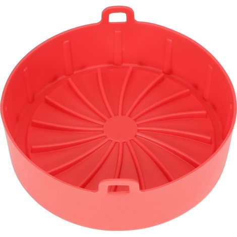 Denash Pressure Cooker Liner, Silicone Grill, Bread Mold, Cake Mat, Air Pot for Convenient Cooking in One Kitchen Accessory (Red) (1/5)