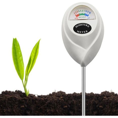 Comprobador de pH del suelo 5 en 1 para plantas: detector de humedad y acidez (1/4)