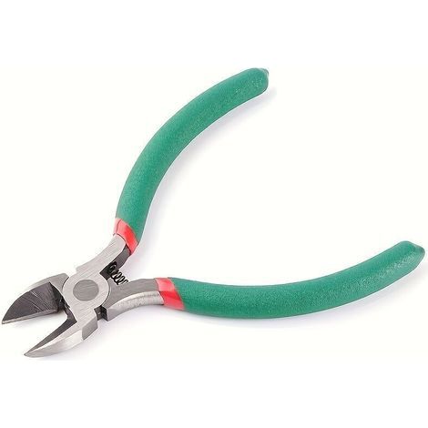 Pince diagonale de jardin 5 pouces – Sécateur manuel en acier au carbone haute dureté, ambidextre, outil professionnel de taille (1/3)