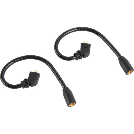 Câble adaptateur MMCX vers 0,78 mm, 2 broches femelle vers mâle, noyau OFC, pour écouteurs TFZ MS4 MS2 MS1 et KZ ES4 ZSR (1/4)