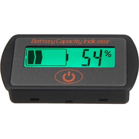 LY7S 12-60 V Batterie voltmètre Batterie au Lithium Plomb-Acide LCD Affichage numérique DC voltmètre tête (1/5)