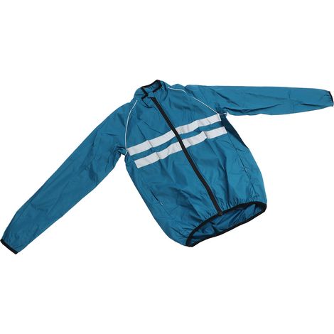 Veste de cyclisme homme coupe-vent, imperméable et réfléchissante à manches longues pour VTT, moto et pêche, taille XL (1/5)