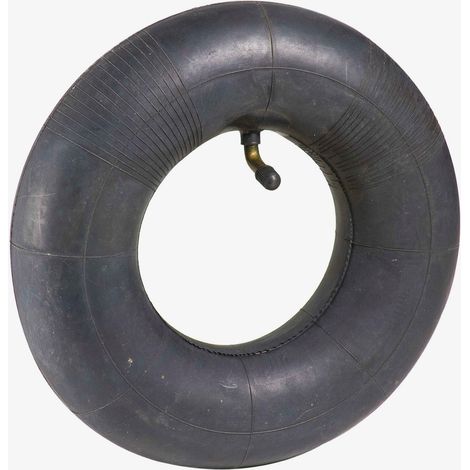 Werka Pro – Chambre à air gonflable 13'' 330x85mm – Valve courbée – Caoutchouc noir pour chariots et diables – Bouchon de protection de valve