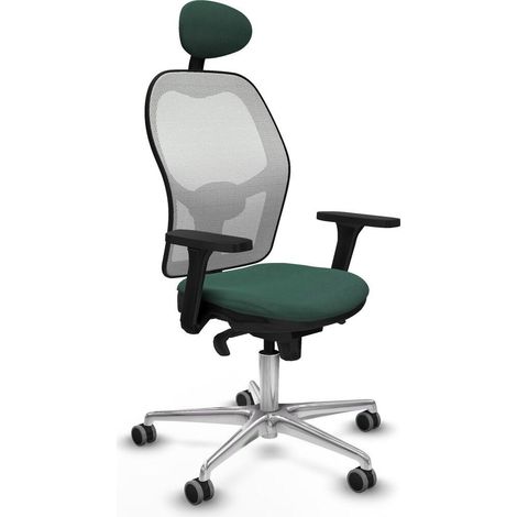 Piqueras y Crespo Jorquera sedia da ufficio verde confortevole (1/3)