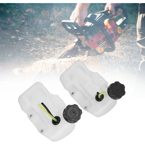 2 Stück / Ein Set aus verstellbarem Kunststoff-Kraftstofftank mit Kraftstoffleitung / Zubehör für 34-Zoll-Kettensägen und Freischneider (1/5)