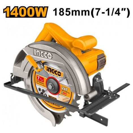 Scie circulaire 1400 W 185 mm