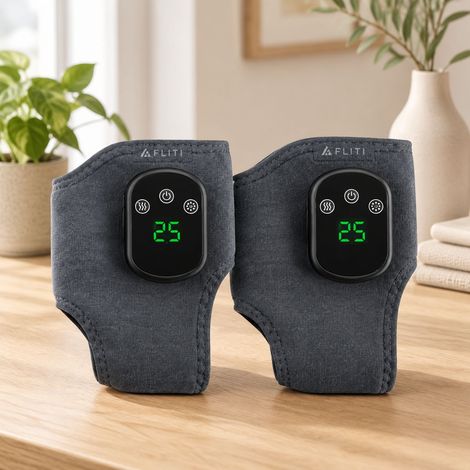FLITI Masseur de Pieds Électrique 3 en 1 Chauffant avec 3 Modes de Vibration et 5 Niveaux de Température pour Soulagement et Relaxation (1/5)