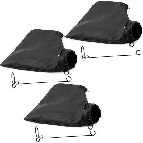 Lot de 3 sacs à poussière de sciure avec fil de fer, sacs collecteurs de poussière pour machines à tronçonner en aluminium, conçus pour une utilisation avec port de poussière, accessoires (1/5)
