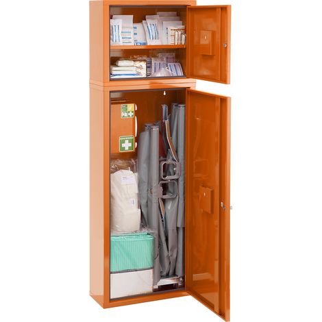 SÖHNGEN, Armoire de secours DIN 13157, orange sécurité, h x l