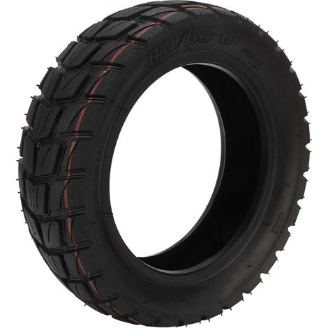 Pneu de rechange en caoutchouc absorbant les chocs pour trottinette électrique, idéal pour les jours de neige et de pluie (1/5)