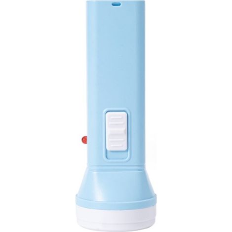 BEBUSINGOTO Mini Lampe de Poche LED Enfant (Bleu), Lampe Torche Enfant avec Poids Léger et Lumière Jaune, Idéal pour Lecture, Camping, Promenade (1/5)