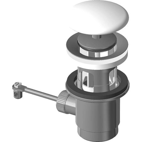 LAUFEN Vanne de vidange, standard, avec cache céramique et levier