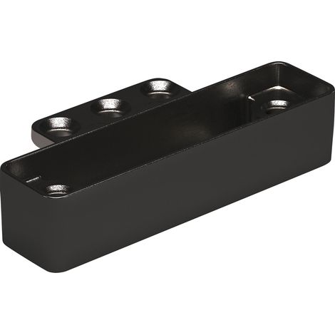 Italiana Alurahmen Adapter passend zu Kiaro Bremsklappenhalter Metall schwarz (1/5)