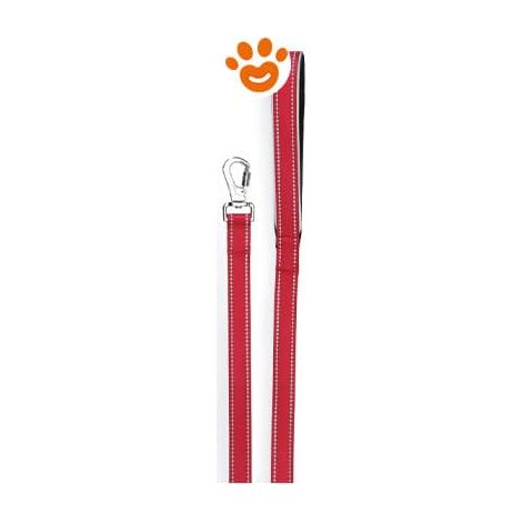 Camon Dog Guinzaglio Reflex - Rosso - Accessori