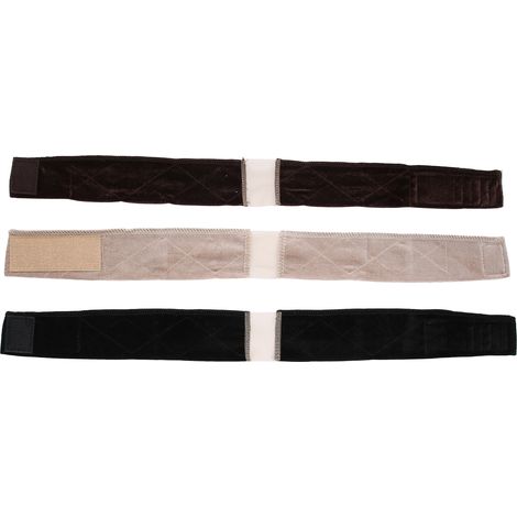 3 bandeaux wig grip ajustables en velours, fixation élastique anti-glisse pour perruque, séparation des cheveux, lot de 3 pièces (1/5)