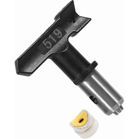 Embout de buse réversible en acier au tungstène pour pistolet à peinture sans air - Accessoire et outil utile 519 (1/5)
