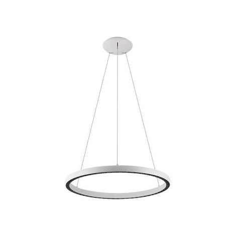 Mantra Lámpara de Techo LED Colgante RIUMAR redondo 40+15W 3000K 62,8cm Ø blanco/negro/arena (1/2)