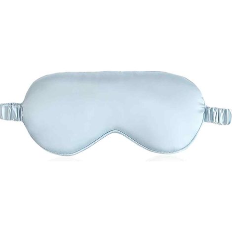 Schlafmaske aus Seide mit elastischem Bund, atmungsaktiv, ideal zum Schlafen und Reisen, für Mädchen, Frauen und Männer. (1/5)