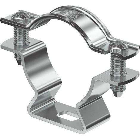 ASL 733 36 COLLIER D'ESPACEMENT EN ALUMINIUM AVEC TROU OBLONG 30-36 MM EN ALUMINIUM OBO 1362826
