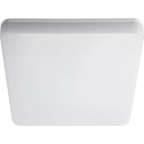 plafoniera led varso stagna sensore di movimento quadrato 18 watt bianco naturale (1/5)