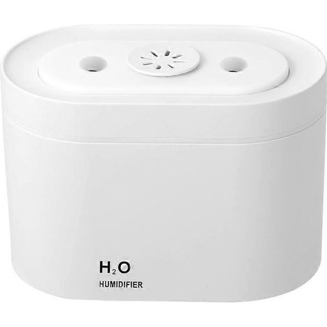Diffuseur d'huiles essentielles rechargeable 800 ml, chauffant, avec veilleuse LED, minuterie et arrêt automatique en cas de manque d'eau. (1/5)