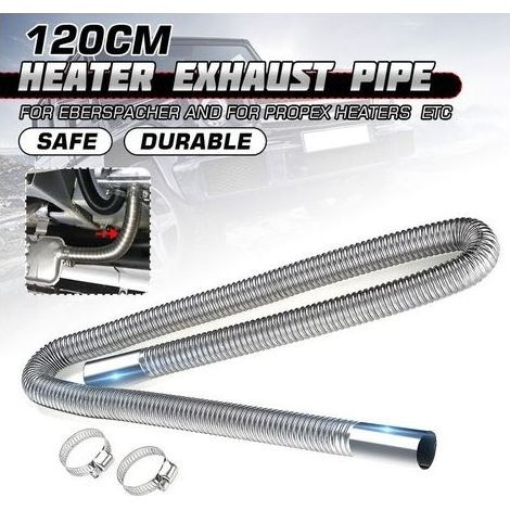 120 cm Edelstahl-Auspuffrohr (1/5)