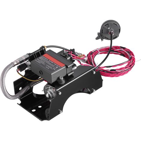 Mophorn Luftfederungsregler-Kit, 12 V 100 PSI kabellos, App-/Fernbedienung, Einpfadsystem, Inflator und Luftleitung für Kompressorsystem von Lkw und Transportern