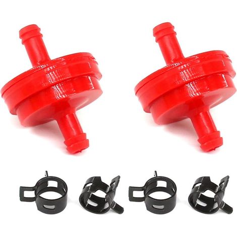 Lot DE 2 Filtre À Essence Carburant Tondeuse pour 298090 298090S 395018 (1/4)