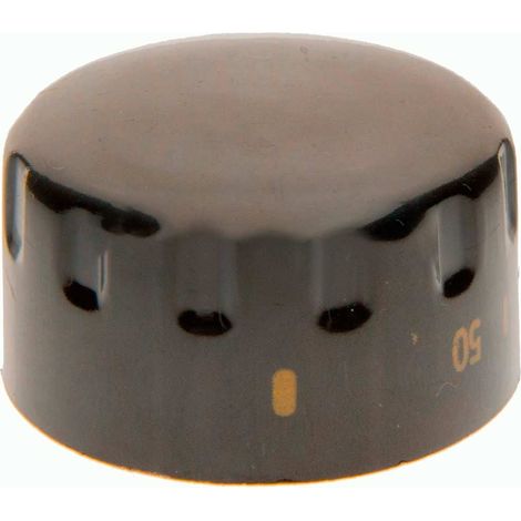 Mando Termostato Horno TEKA HE490 Ø6 mm (Negro)
