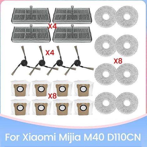 Bürste, Filter, Reinigungstuch und Staubbeutel-Set für Xiaomi Mijia Omni M40 D110CN Staubsauger – Ersatzteile (1/5)