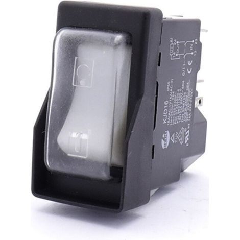 DKLD DZ-6 16A 250V 5-poliger elektromagnetischer Schalter, Hochleistungs-2500W-Selbstverriegelungsschütz, Nullleistungs-Motorsteuerung, Schalter für Industrieanlagen.