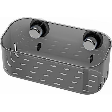 Porte-éponge avec ventouse puissante, panier à éponge amovible pour évier, organisateur de cuisine (1/4)