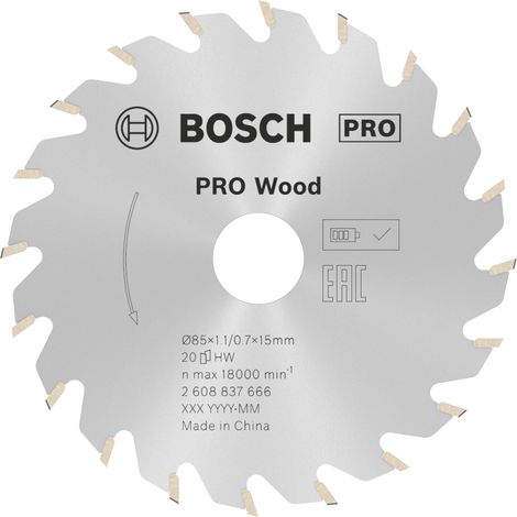 1x Lame de scie circulaire PRO Wood cordless (1/5)
