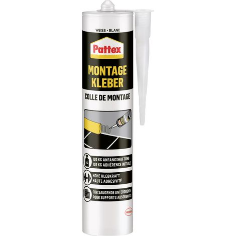 Pattex Montagekleber Herstellerfarbe Weiß PCA40 400 g (1/2)