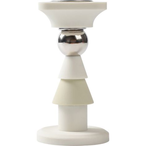 Arret Porte Magnetique Blanc Silencieux sans Percer (1/5)