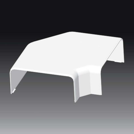 Kopos 8563 HB gomito in plastica bianco per impianti idraulici