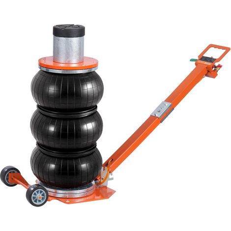 Cric Pneumatique 3 Tonnes Levage Stable Colonne Acier Télescopique Poignée Réglable pour Atelier et SUV (1/5)